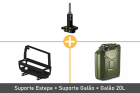 Combo de Acess&oacute;rios (Estepe + Suporte Gal&atilde;o + Gal&atilde;o 20L)