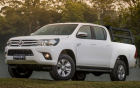 Rack de Ca&ccedil;amba INOX - Modelo M&eacute;dio/Alto - Hilux (2005 - 2025)