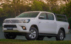 Rack de Ca&ccedil;amba INOX - Modelo M&eacute;dio/Alto - Hilux (2005 - 2025)