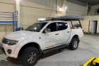 Rack de Ca&ccedil;amba INOX - Modelo M&eacute;dio/Alto - L200 Triton (2008 - 2016)
