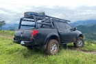 Rack de Ca&ccedil;amba INOX - Modelo M&eacute;dio/Alto - L200 Triton (2008 - 2016)