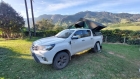 Rack de Caçamba INOX - Modelo Baixo - Hilux (2005 - 2025)